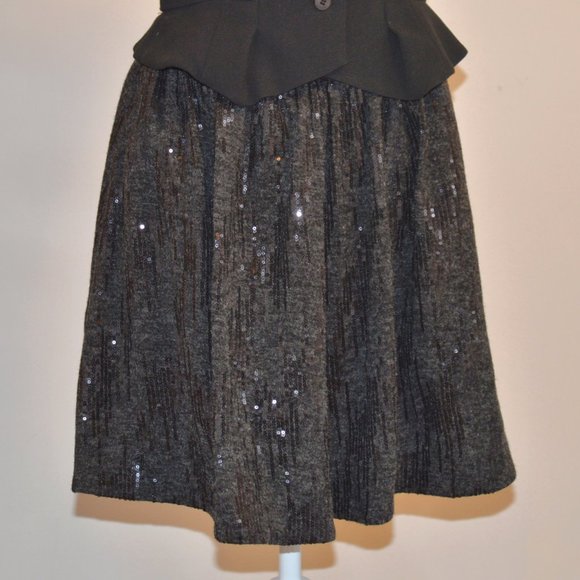 Rachel Roy Black Suspender Vest Dress - Picture 4 of 9